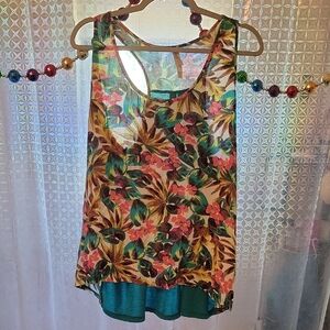 Gilligan & O'Malley Multicolor Tropical Shirt